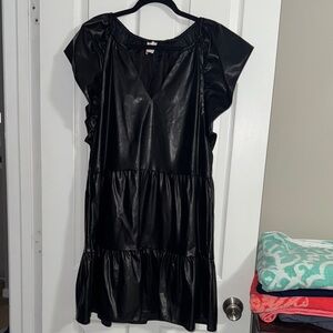 Buddy Love Black leather Dress